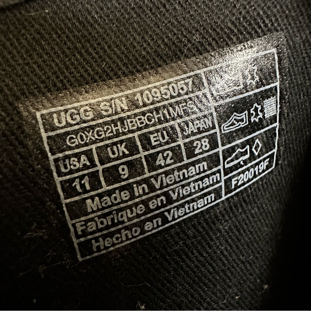 UGG Leather Ankle Boots in Black - Picture 7 of 10
